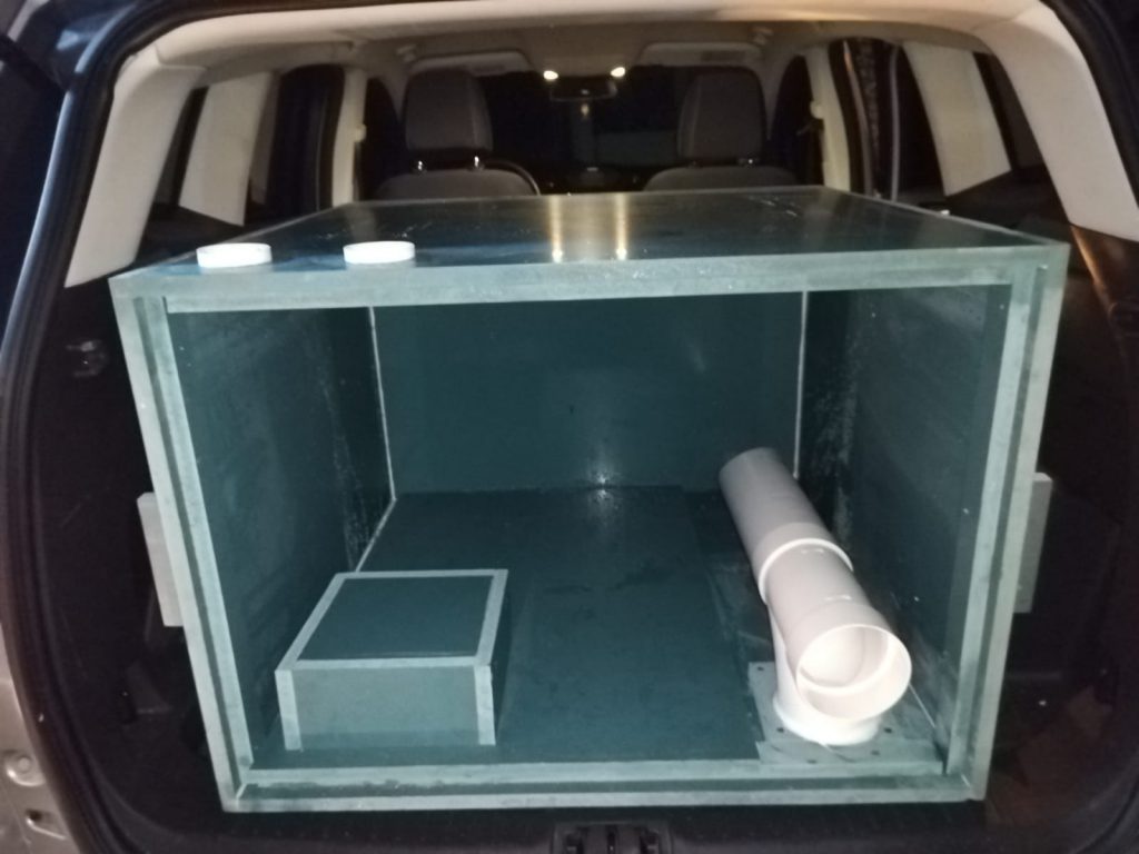 Construccion e instalacion de tramap de grasa en PVC